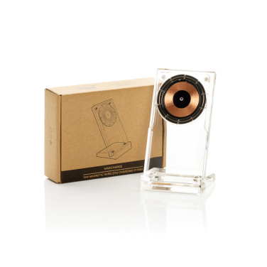 Logotrade liikelahjat mainoslahjat tuotekuva: Magcharge 15W magneettinen langaton latausteline