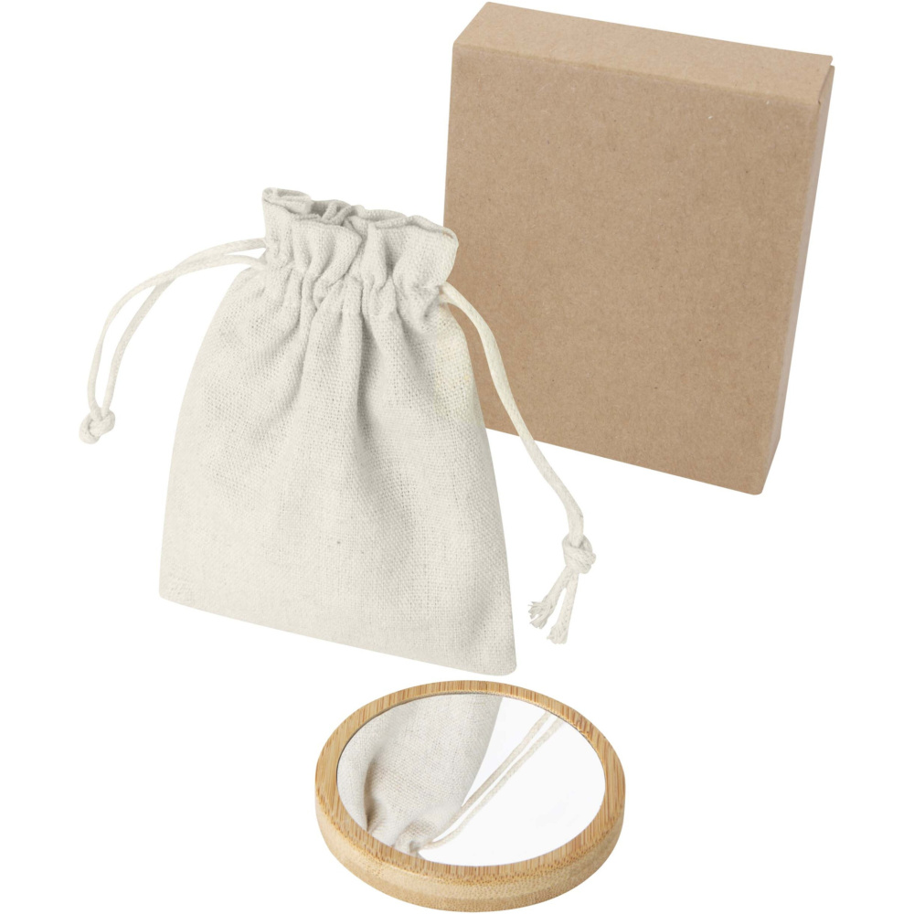 Logo trade mainoslahjat tuotekuva: Lustre bambupeili