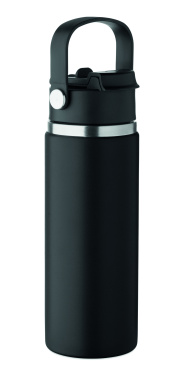 Logo trade liikelahjat mainoslahjat kuva: Kaksiseinäinen pullo 500 ml