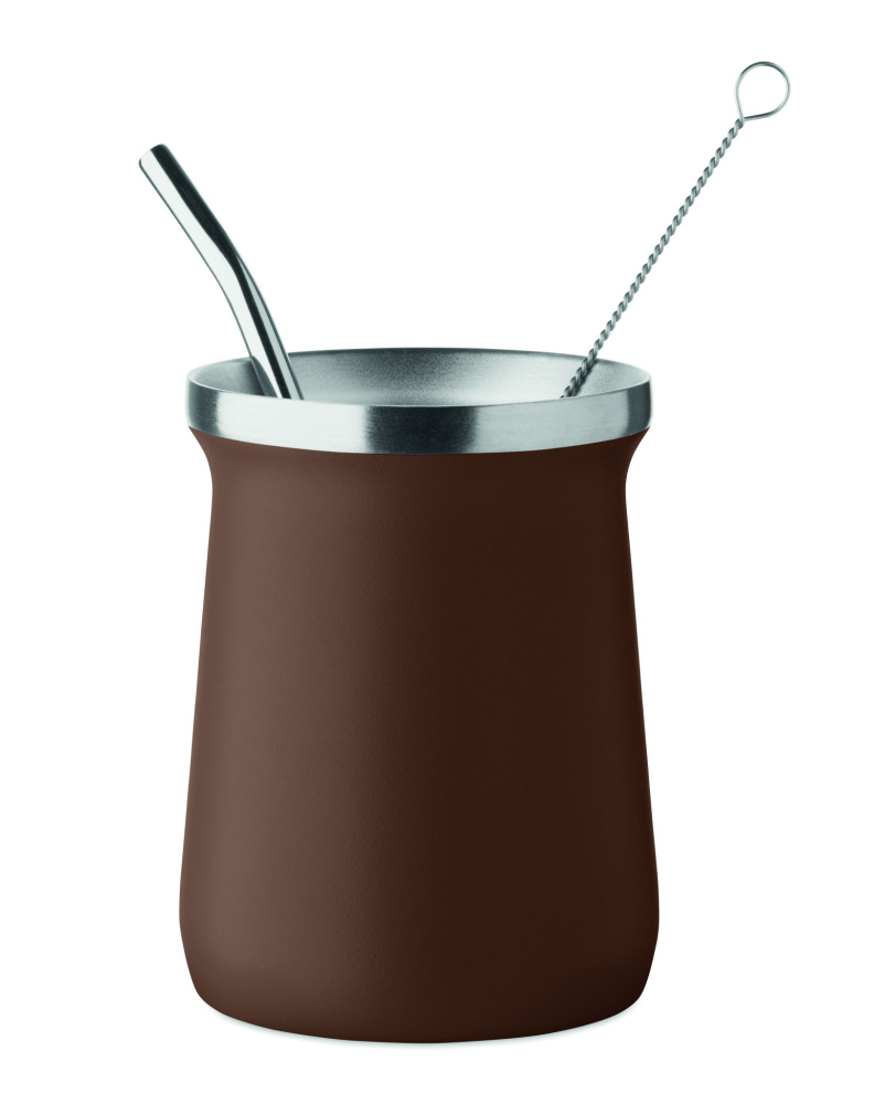 Logo trade liikelahja mainoslahja tuotekuva: Yerba mate -teekuppi