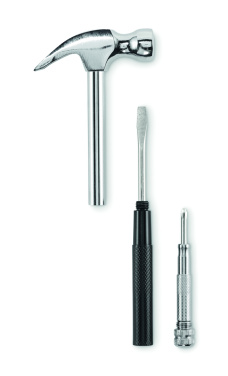 Logo trade liikelahja mainoslahja tuotekuva: Vasara/ruuvimeisseli