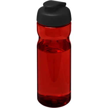 Logo trade mainoslahjat tuotekuva: H2O Active® Eco Base 650 ml -urheilujuomapullo läppäkannella
