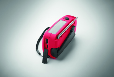 Logo trade mainostuote kuva: Radio SOS LED-taskulampulla