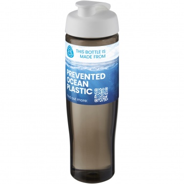 Logotrade reklaminės dovanos nuotrauka: H2O Active® Eco Tempo 700 ml sportinis buteliukas su atverčiamu dangteliu