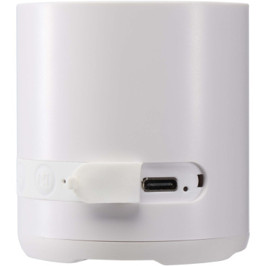 Logotrade dovana nuotrauka: „Hunor“ 3 W perdirbto plastiko belaidis garsiakalbis