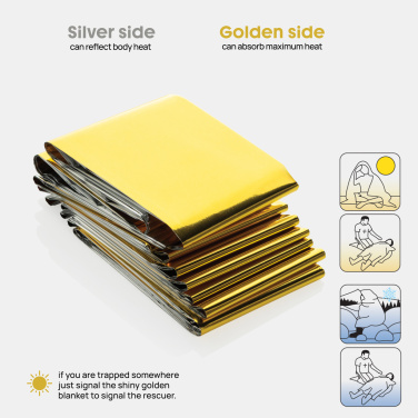 Logotrade dovana nuotrauka: „Solra“ avarinė antklodė RCS perdirbtame RPET maišelyje