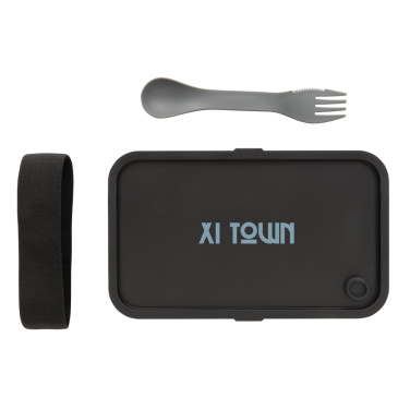 Logotrade Ideja dāvanas foto: GRS pārstrādāta PP pusdienu kastīte ar sporku