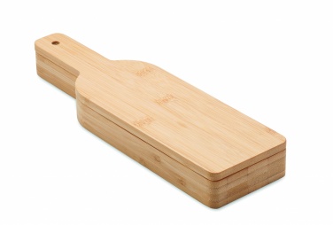 Logotrade logo dāvanas foto: Pudeles formas vīna komplekts