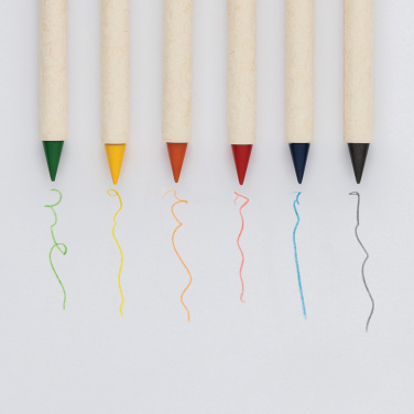 Logotrade logo dāvanas foto: Micki GRS infinity 6gab krāsojamo zīmuļu komplekts