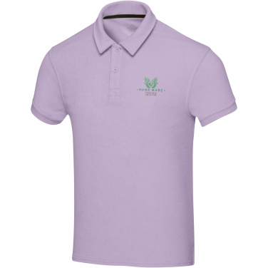 Logotrade logo dāvanas foto: Akoya pārstrādāts frotē unisex polo
