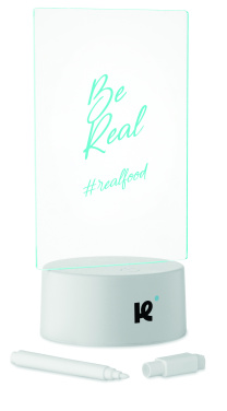 Logotrade dāvanas foto: Izgaismota LED piezīmju dēlis