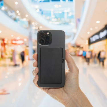 Logotrade dāvanas foto: Standarta alumīnija RFID magnētiskais tālruņa karšu turētājs