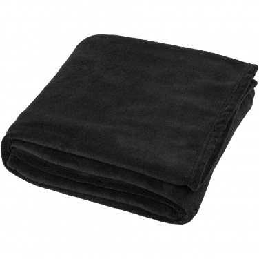 Лого трейд бизнес-подарки фото: Супермягкий плед Bay из корал-флиса