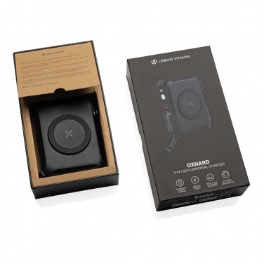 Лого трейд pекламные подарки фото: Универсальное зарядное устройство Urban Vitamin Oxnard 5 в 1 65 Вт