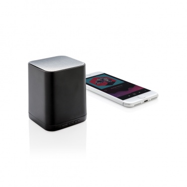 Логотрейд pекламные cувениры картинка: Беспроводная колонка с логотипом и подсветкой