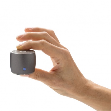 Лого трейд pекламные продукты фото: Низкочастотный динамик Swiss Peak RCS из переработанного алюминия мощностью 3 Вт