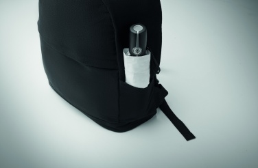 Лого трейд pекламные cувениры фото: Рюкзак для ноутбука 15 дюймов, изготовленный из переработанного хлопка до потребления и переработанного полиэстера с возможностью индивидуальной печати