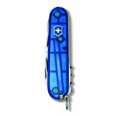 Логотрейд pекламные подарки картинка: Карманный нож Climber прозрачный Victorinox