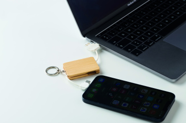 Лого трейд pекламные продукты фото: Key ring charging cable