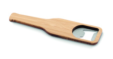 Bamboo bottle opener