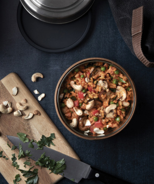 Логотрейд бизнес-подарки картинка: Стеклянная миска для обеда Black+Blum 750 мл