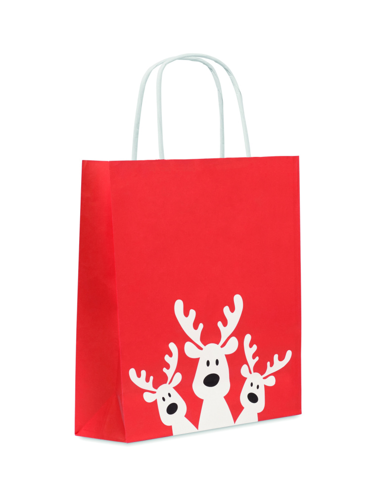Логотрейд pекламные cувениры картинка: Gift paper bag small
