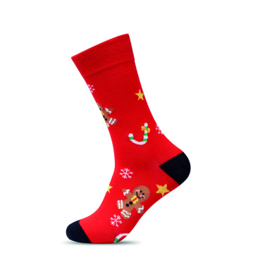 Логотрейд pекламные подарки картинка: Pair of Christmas socks M