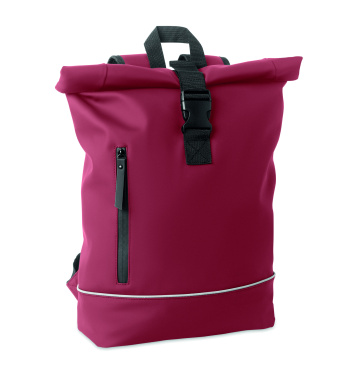 Лого трейд pекламные cувениры фото: Laptop 15" roll top PU backpack