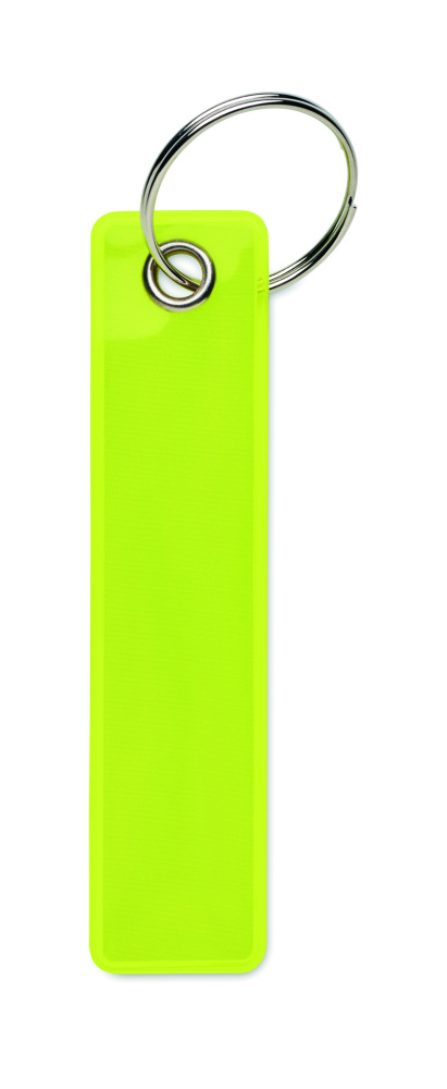 Лого трейд pекламные продукты фото: Reflective key ring in PVC