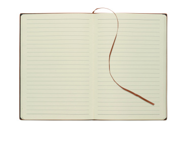 Лого трейд pекламные cувениры фото: A5 notebook in smokey PU