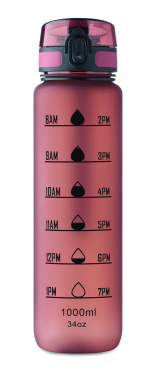 Логотрейд pекламные подарки картинка: Sports water bottle RPET 1L