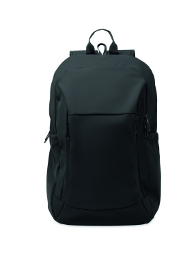 Лого трейд бизнес-подарки фото: 15" soft PU laptop backpack