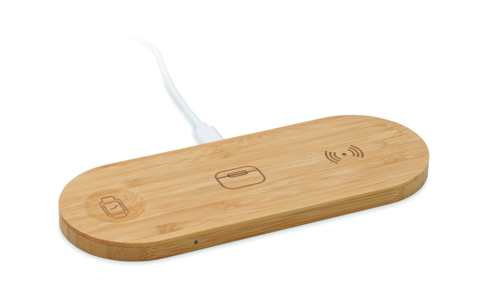 Логотрейд бизнес-подарки картинка: 3 in 1 15W wireless charger