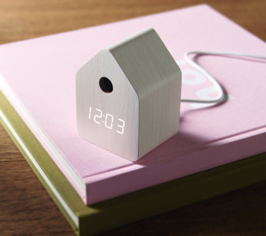 Лого трейд бизнес-подарки фото: MDF cuckoo alarm clock