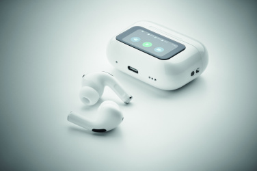 Логотрейд pекламные продукты картинка: Recycled ABS TWS earbuds