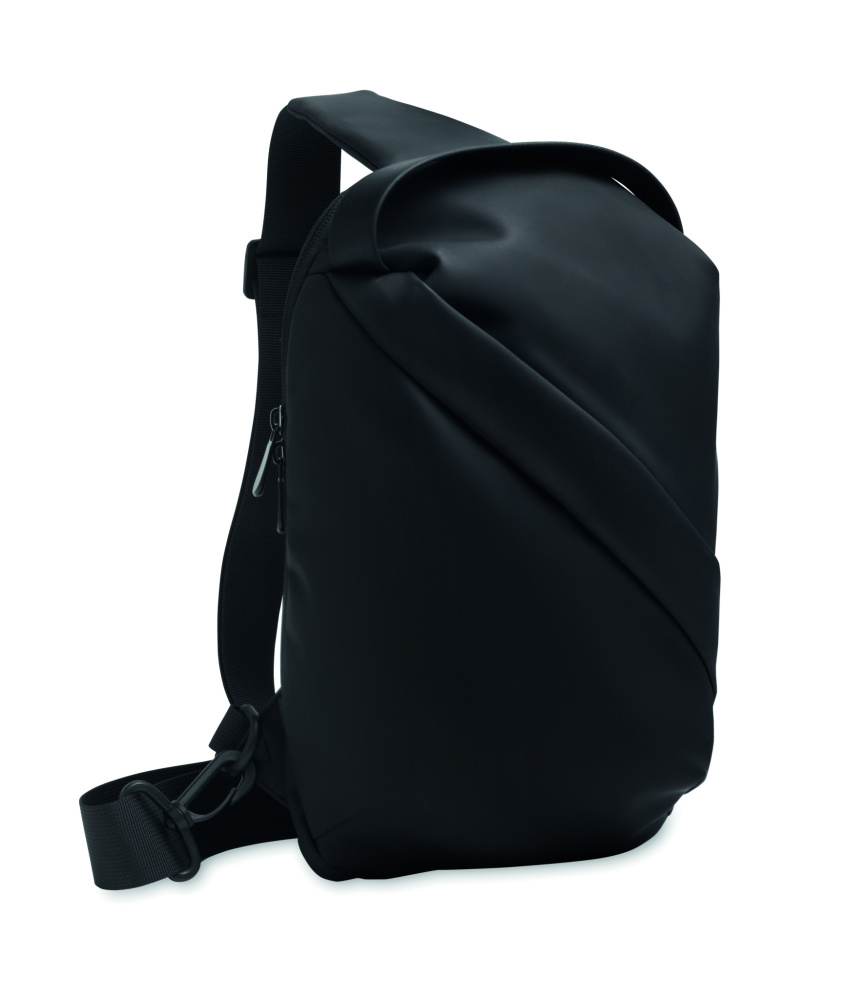 Лого трейд pекламные cувениры фото: Cross chest bag in soft PU