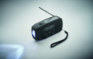Логотрейд pекламные cувениры картинка: Portable radio SOS with LED torch