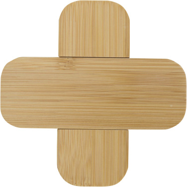 Логотрейд бизнес-подарки картинка: Croc бамбуковая подставка - маленькая