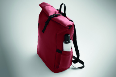 Лого трейд бизнес-подарки фото: Rolltop laptop rucksack 600D
