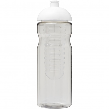 Logotrade reklamprodukter bild: H2O Active® Base 650 ml sportflaska med kupollock och fruktbehållare