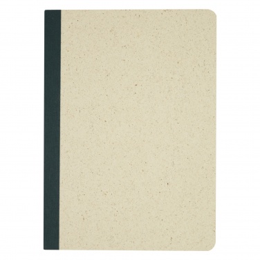 Logotrade presentreklam bild: Verde 3-delad presentförpackning med skrivmaterial i gräspapper