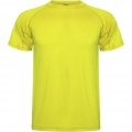 Montecarlo kortärmad sport-T-shirt för herr, Fluor Gul