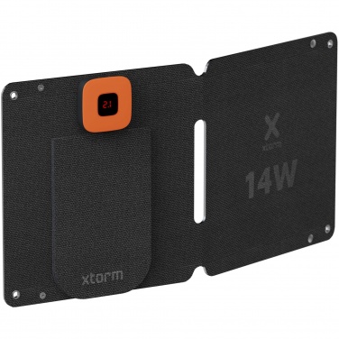 Logotrade profilprodukter bild: Xtorm XR2S14 SolarBooster 14 W vikbar solpanel