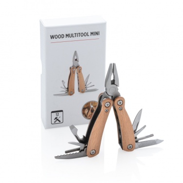 Logotrade kampanjprodukter bild: Trä minimultitool