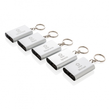 Logotrade reklamprodukter bild: 1.000 mAh nyckelring powerbank