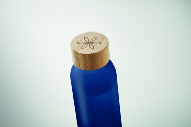 Logotrade profilprodukter bild: Flaska i frostat glas 500 ml