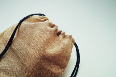 Logotrade profilprodukter bild: Gymnastikpåse i jute