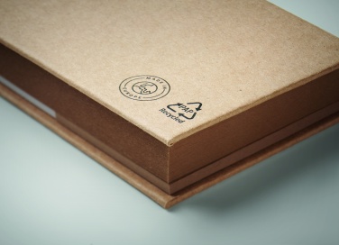 Logotrade profilprodukter bild: Memoblock i återvunnet papper