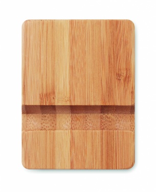 Logotrade profilreklam bild: Mobilhållare i bambu APOYA