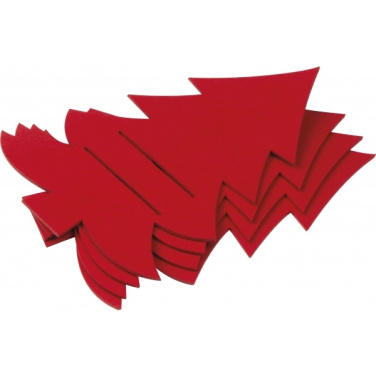 Logotrade reklamprodukter bild: Bestickunderlag i julgransform DUFFEL